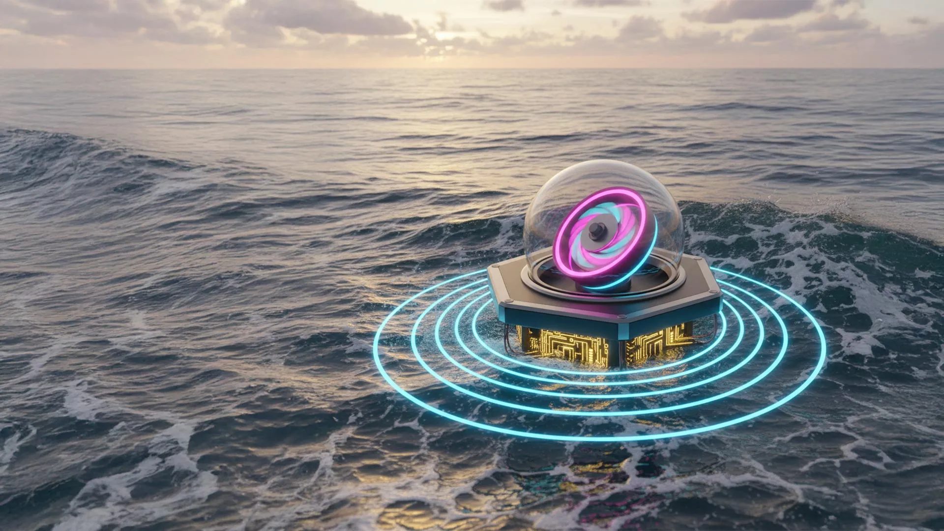 Gyroscope Breakthrough Unlocks Ocean Wave Energy