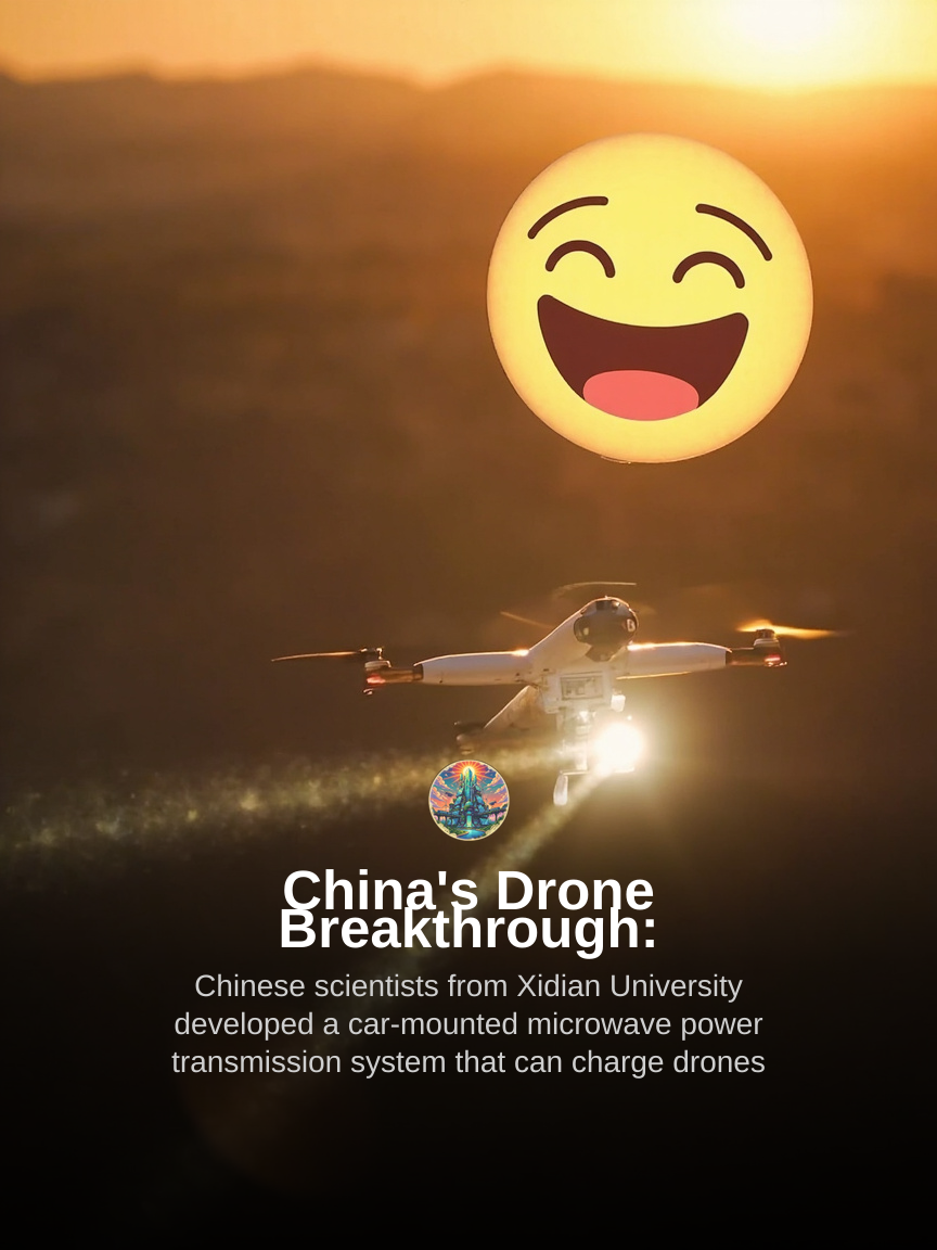 China Drone Breakthrough Mid-Air Wireless Charging